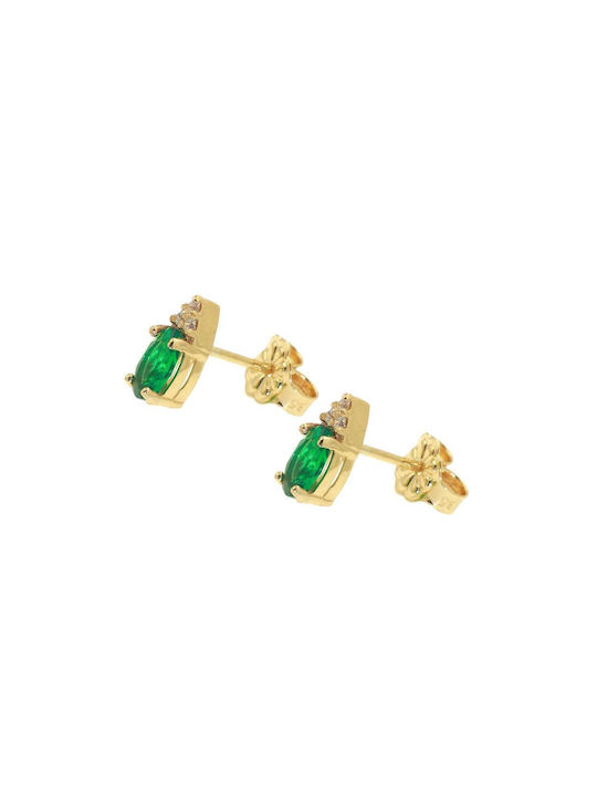 Q-Jewellery Earrings made of Gold 14K