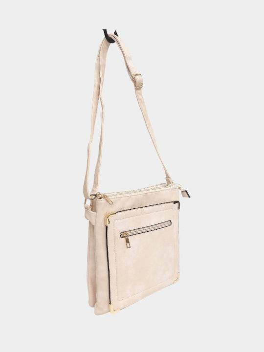 Chris Borsa Women's Bag Shoulder Beige