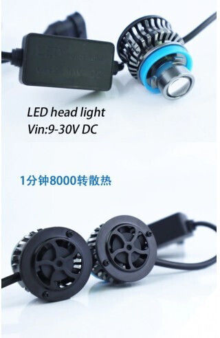 Set de 2 LED HB4 Canbus Efect Laser 6500k 30w 8000 Lm 12v-24v