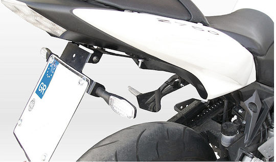 Moto Discovery Pliabile Suport de plăcuță de înmatriculare pentru motocicletă
