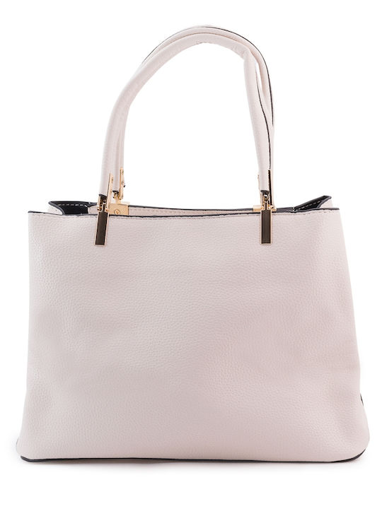 Love4shoes Women's Bag Shoulder Beige