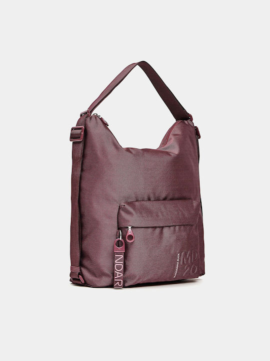 Mandarina Duck Women's Bag Backpack Burgundy