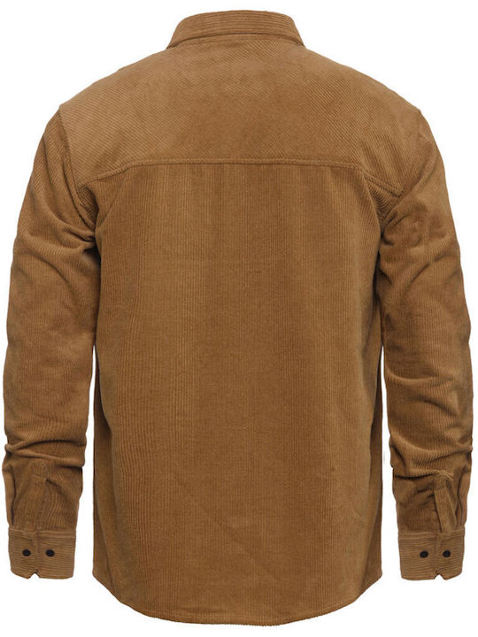 Horsefeathers Men's Shirt Corduroy Camel