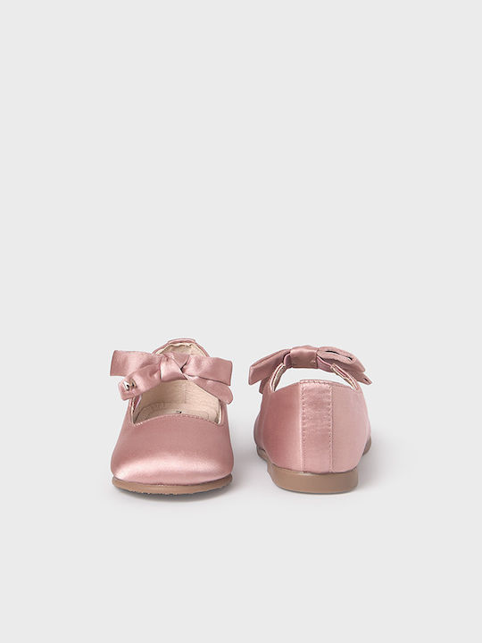 Mayoral Kids Ballerinas with Hoop & Loop Closure Pink