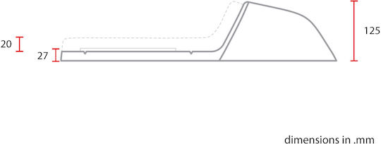 Moto Discovery Σέλα Μοτοσυκλέτας SCR3-BROWN-MD