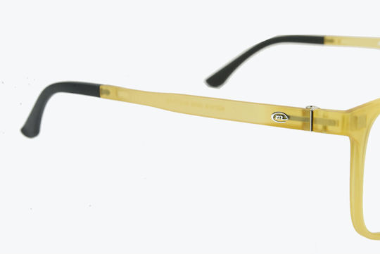 Moritz Plastic Eyeglass Frame Yellow MZ 21918 QM09