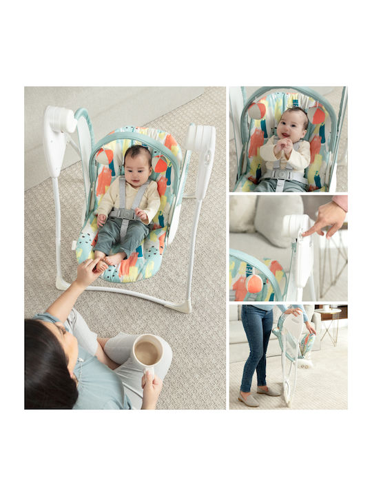 Graco Manual Relax pentru Bebeluși Leagăn Baby Delight Into the Wild pentru Copil până la 9kg
