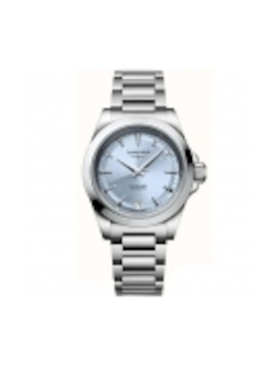 Longines Conquest Watch Automatic with Silver Metal Bracelet