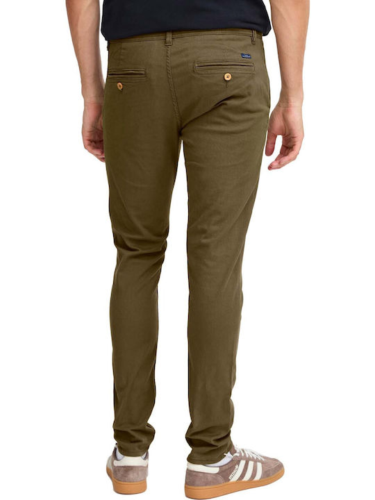 Blend Herrenhose Chino in Slim Passform Oil Green