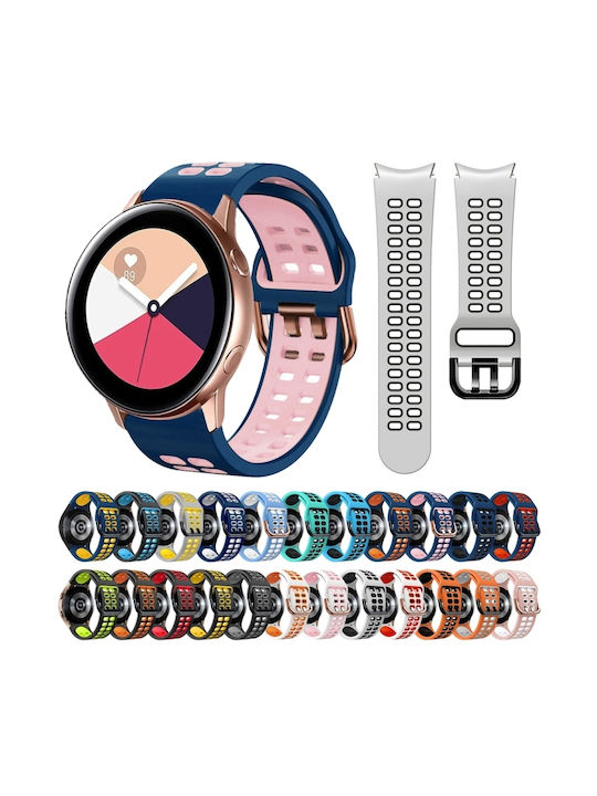Armband Silikon Blau (Galaxy Watch Active 2)