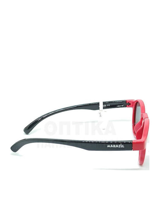 Marasil Παιδικά Γυαλιά Ηλίου με Polarized Φακό Κόκκινα