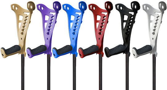 FDI Forearm Crutches Πατερίτσα Μασχάλης Μωβ 86064