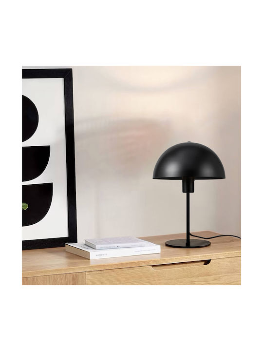 Pakketo Desker De Masă Lustră Decorativă cu Soclu pentru Bec E27 Negru 202-000139