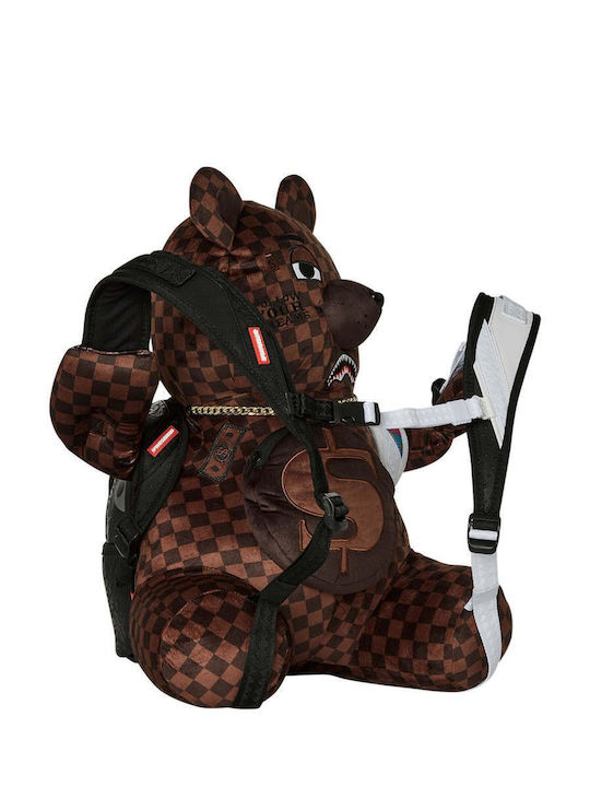 Sprayground Bear Wearing Backpack Αδιάβροχο 34lt Καφέ