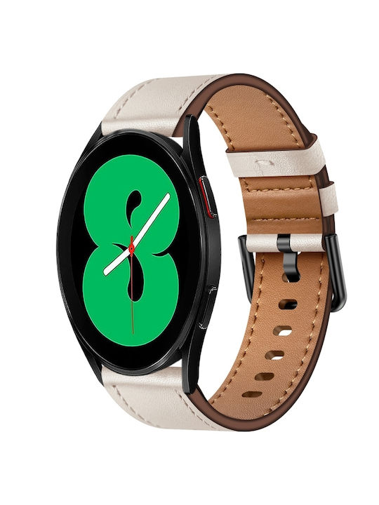Curea din piele pentru ceas Samsung Galaxy Watch 3 41mm 20mm Sx Connector Metal Button Switch Negru