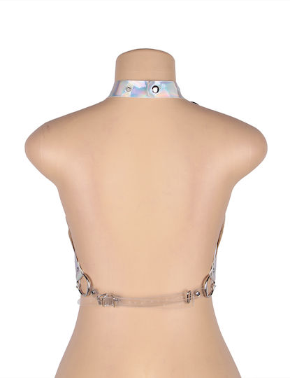 Kinksters Kinksters Leder- und Latex-Outfit Harness Schwarz