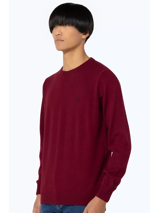 The Bostonians Men's Sweater Bordeaux