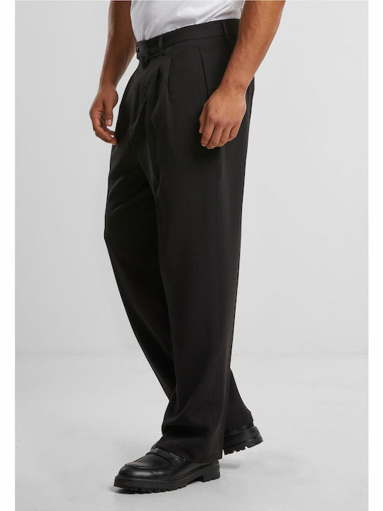 Men's Trousers Elastic Black