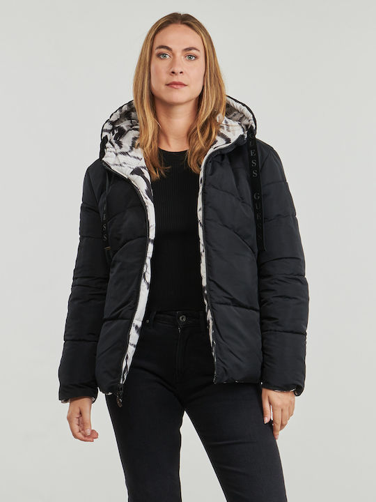 Guess Jacket Puffer Double Sided Black