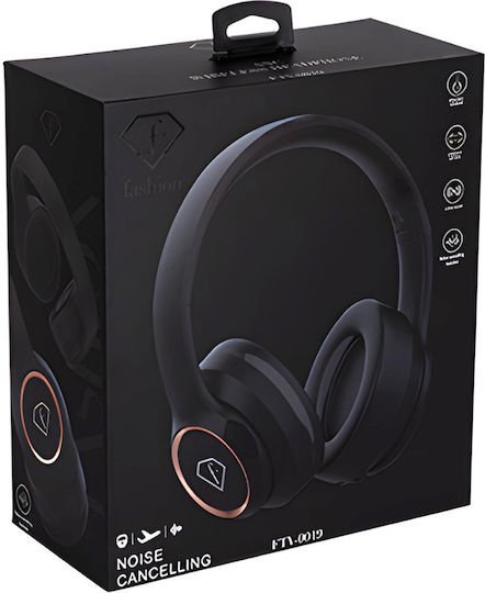 Berlinger Haus FTV-0019 Bluetooth Wireless On Ear Headphones Black