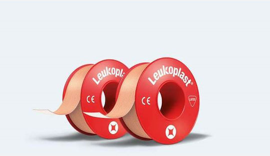 BSN Medical Leukoplast Cloth First Aid Tape Beige 1.25cm x 5m