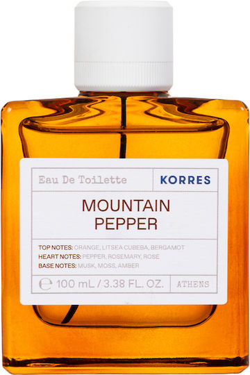 Korres Mountain Pepper Eau de Toilette 100ml