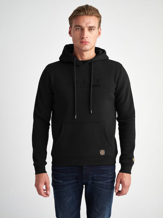 Staff Men's Sweatshirt with Hood black