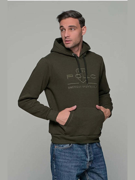 Everbest Men's Sweatshirt with Hood Green Way