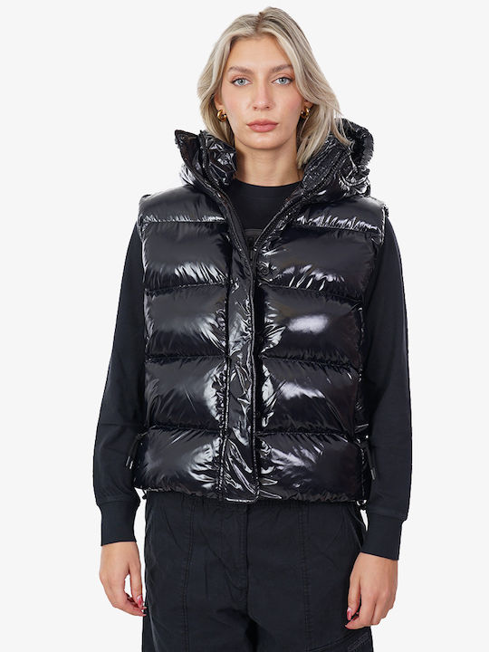 Napapijri Women's Short Lifestyle Jacket for Winter Black