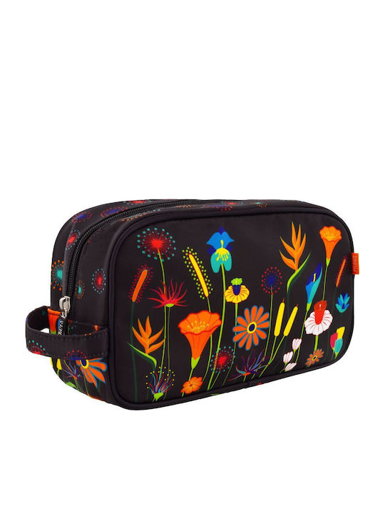Toiletry Bag in Black color 26cm