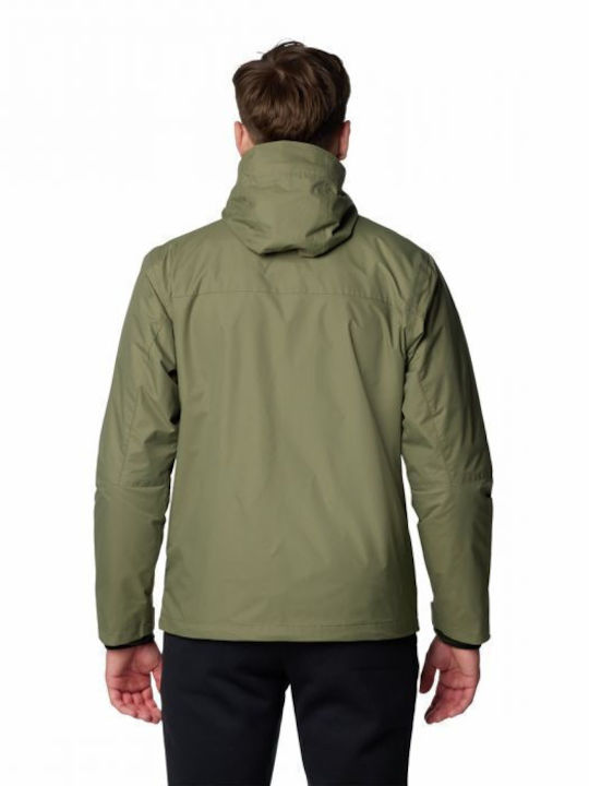 Columbia Tunnel Falls 3 in 1 Winter Jacket Waterproof Stone Green