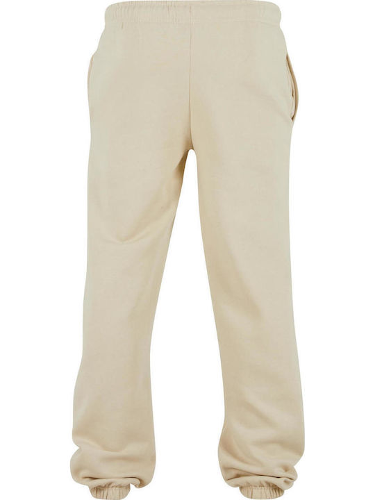 Basic Essential Pantaloni de trening fără Elastic Sand