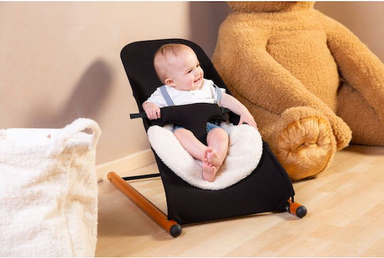 Childhome Manual Relax pentru Bebeluși Evolux Negru pentru Copil până la 9kg