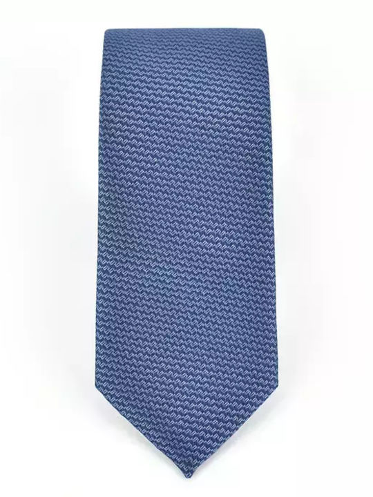Makis Tselios Fashion Ανδρική Γραβάτα σε Μπλε Χρώμα