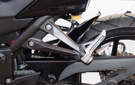 Moto Discovery Задно Крило на Мотоциклет Черен 1бр