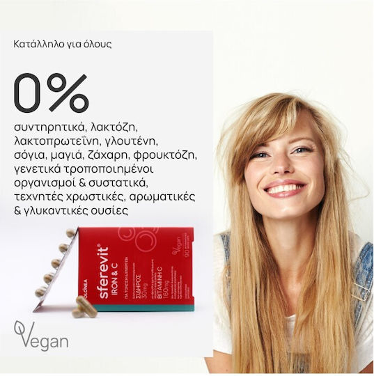 Olonea Sferevit Iron & C 90 veg. Kappen