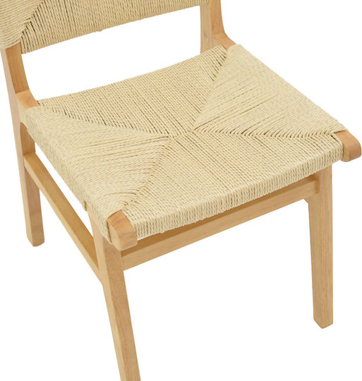 Arten Dining Room Wooden Chair Natural Shade 60x55x85cm