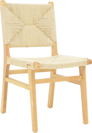 Arten Dining Room Wooden Chair Natural Shade 60x55x85cm