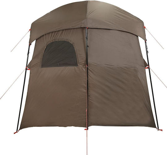 vidaXL Σκηνή Camping Τουαλέτας Καφέ