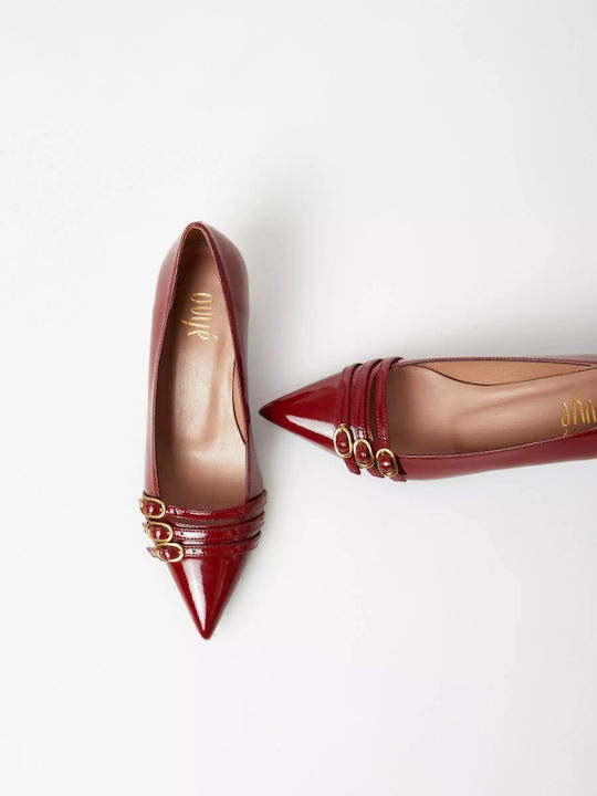 Pumps Burgundisch