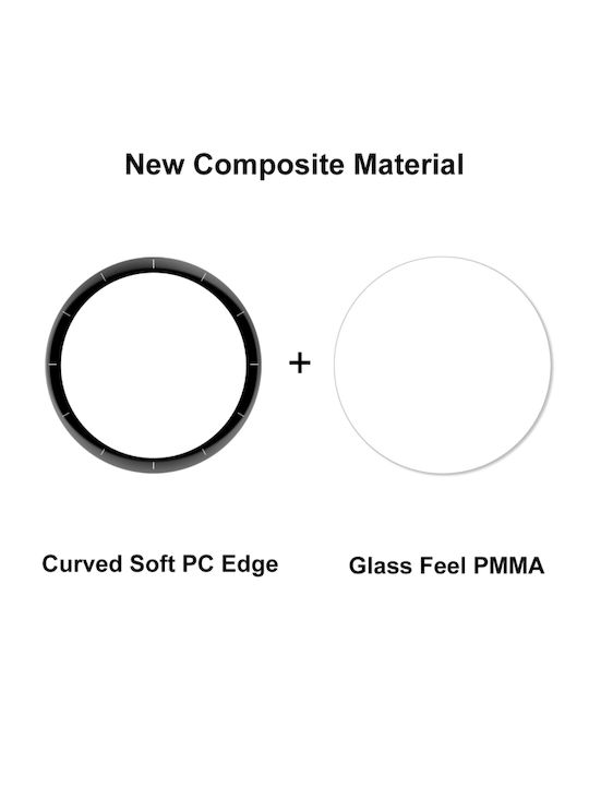 3d Full Coverage Soft Screen Protector pentru Amazfit GTR 3 1buc SYA001786601