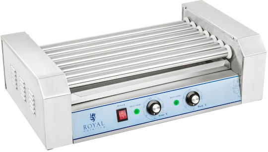 Roller Grill Lid Hot Dog Warmer 7 Rollers