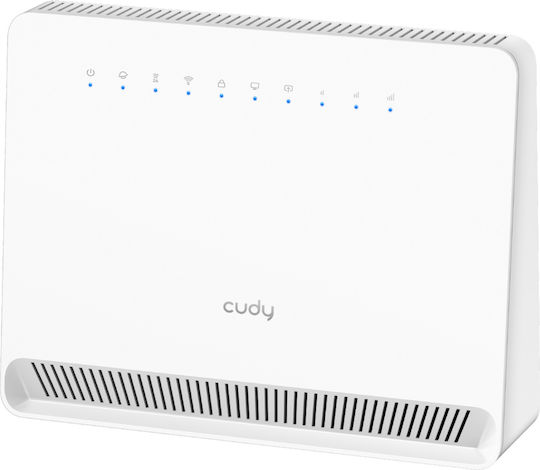 Cudy LT500E Wireless 4G Mobile Router Wi‑Fi 5 with 4 Ethernet Ports