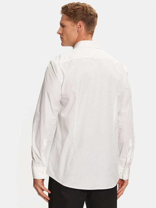 Hugo Men's Shirt Long Sleeve White