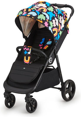 Kinderkraft Grande Plus Kinderwagen Geeignet für Neugeborene Happy Shapes 9.8kg