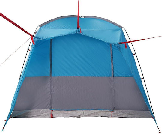vidaXL Camping Tent Blue for 4 People 314x314x240cm