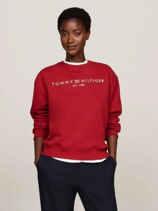 Tommy Hilfiger Women's Sweatshirt Dark Magma