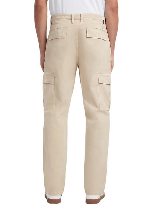 Guess Men's Trousers Cargo Beige