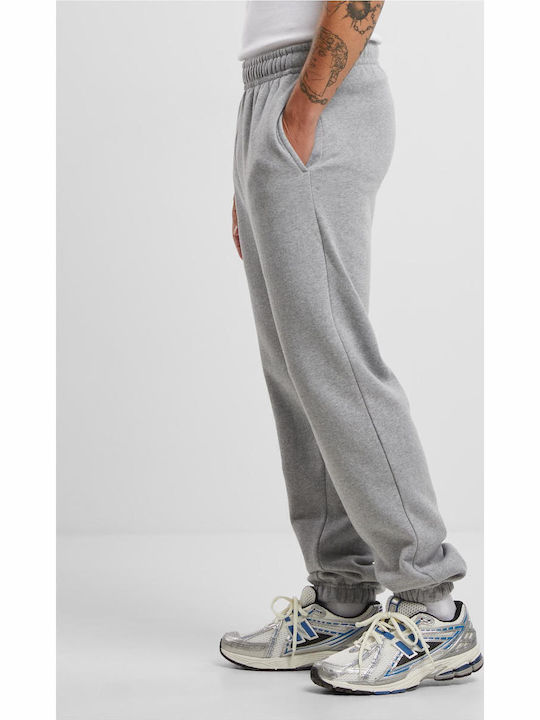 Basic Essential Παντελόνι Φόρμας χωρίς Λάστιχο Heathergrey