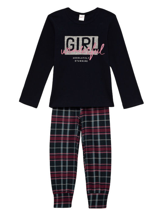 Minerva Kids' Pajamas Winter Blue Marine Wonderful